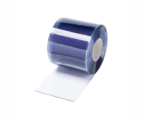 Blue Transparent PVC Strip Curtains Manufacture in Delhi NCR, Haryana, India
